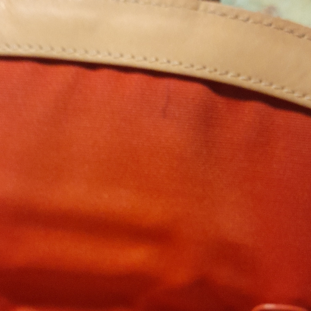 Coach Tan and Multicolor Striped Shoulder Bag - Picture 7 of 7